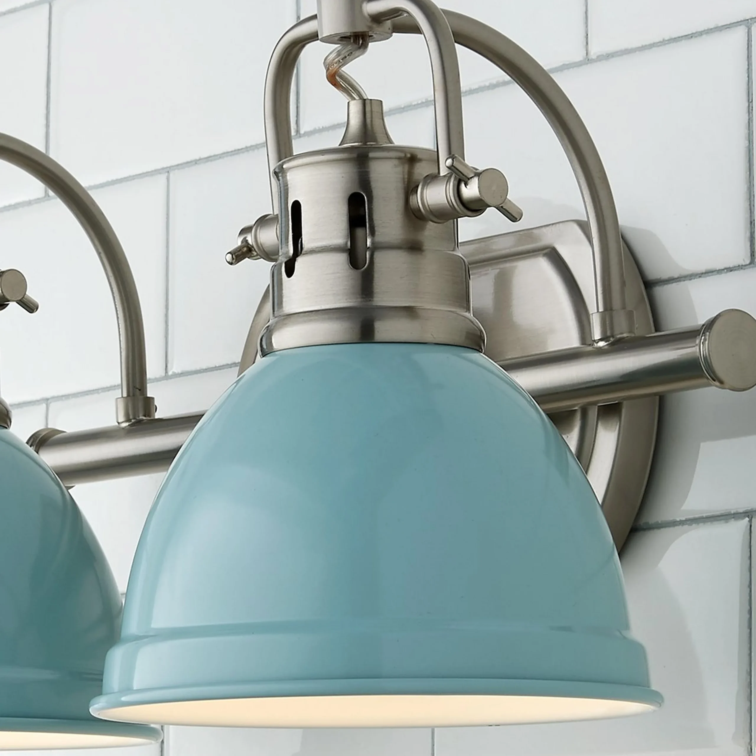 Classic Dome Shade Vanity Light - 2 Light