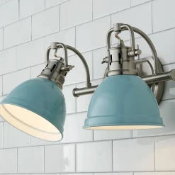Classic Dome Shade Vanity Light - 2 Light