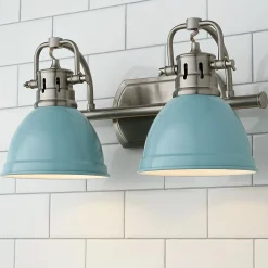 Classic Dome Shade Vanity Light - 2 Light