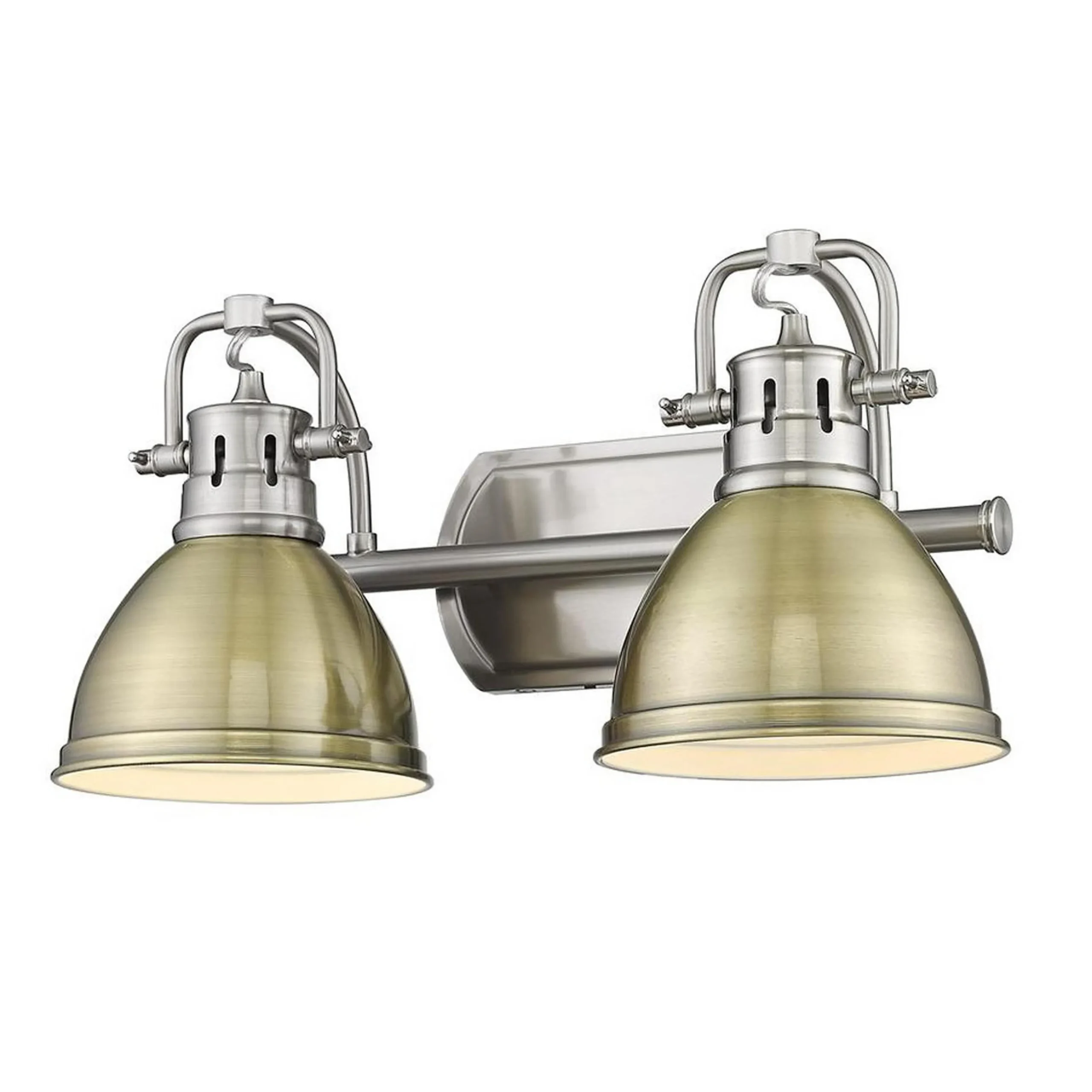 Classic Dome Shade Vanity Light - 2 Light