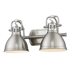 Classic Dome Shade Vanity Light - 2 Light