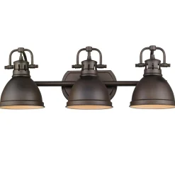 Classic Dome Shade Vanity Light - 3 Light