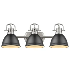 Classic Dome Shade Vanity Light - 3 Light