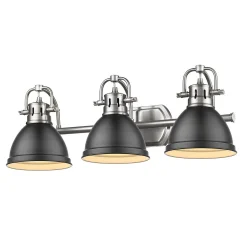 Classic Dome Shade Vanity Light - 3 Light