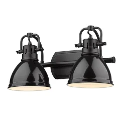 Classic Dome Shade Vanity Light - 2 Light