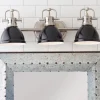 Classic Dome Shade Vanity Light - 3 Light