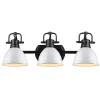 Classic Dome Shade Vanity Light - 3 Light