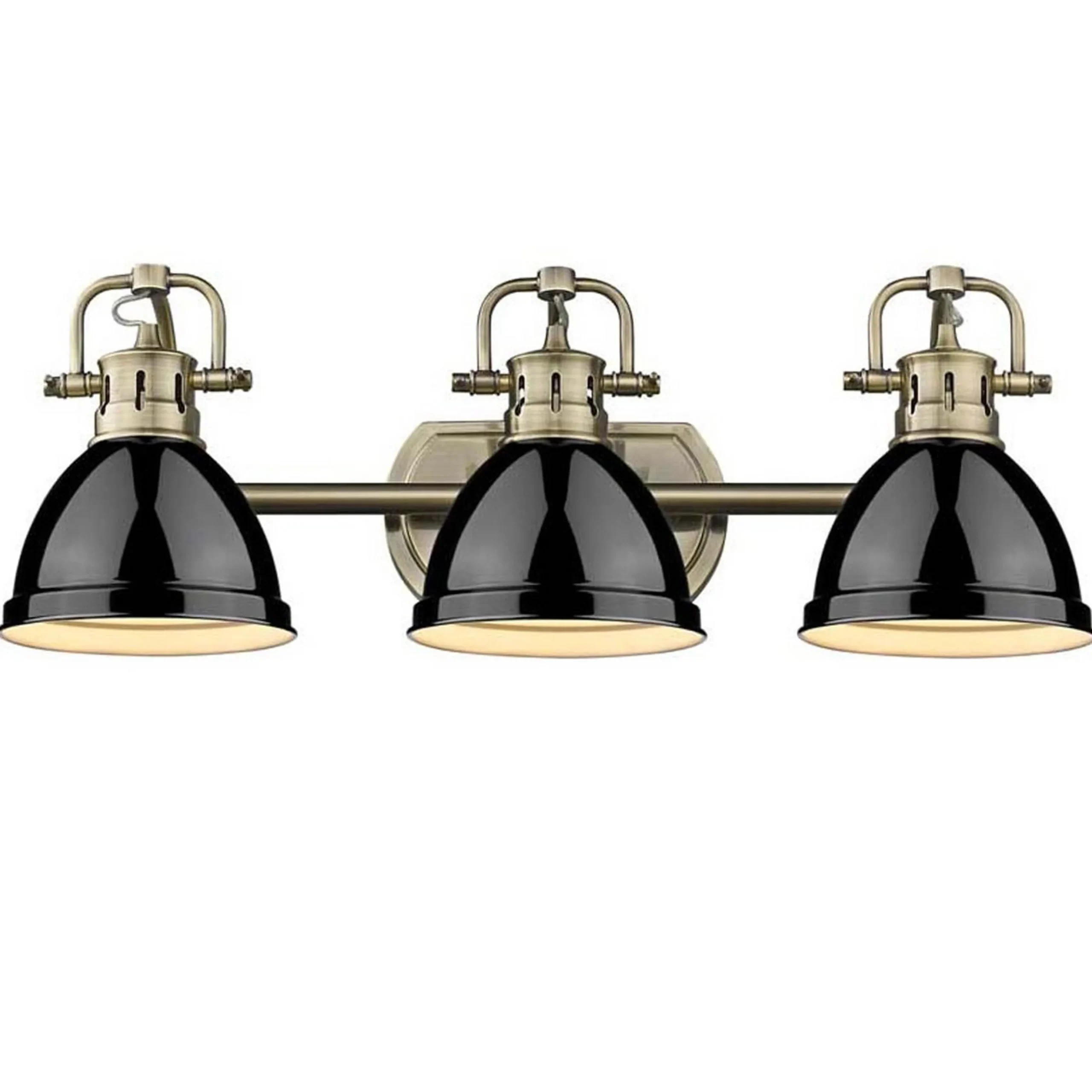 Classic Dome Shade Vanity Light - 3 Light