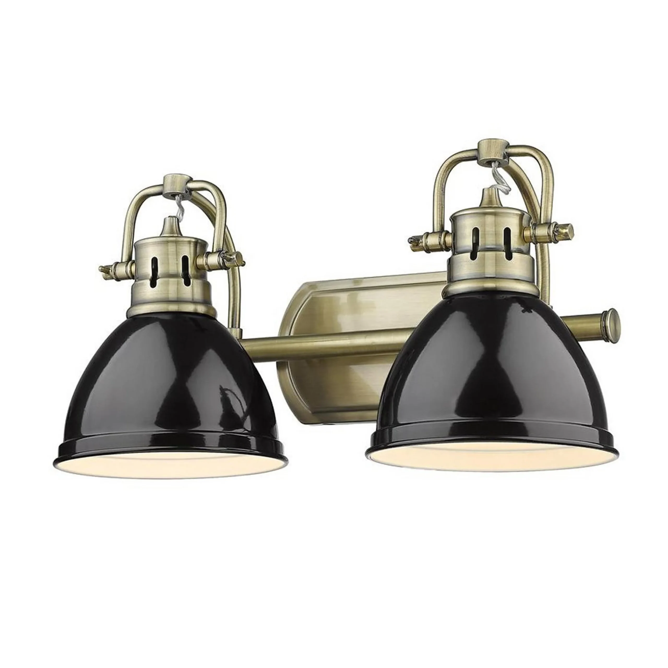 Classic Dome Shade Vanity Light - 2 Light
