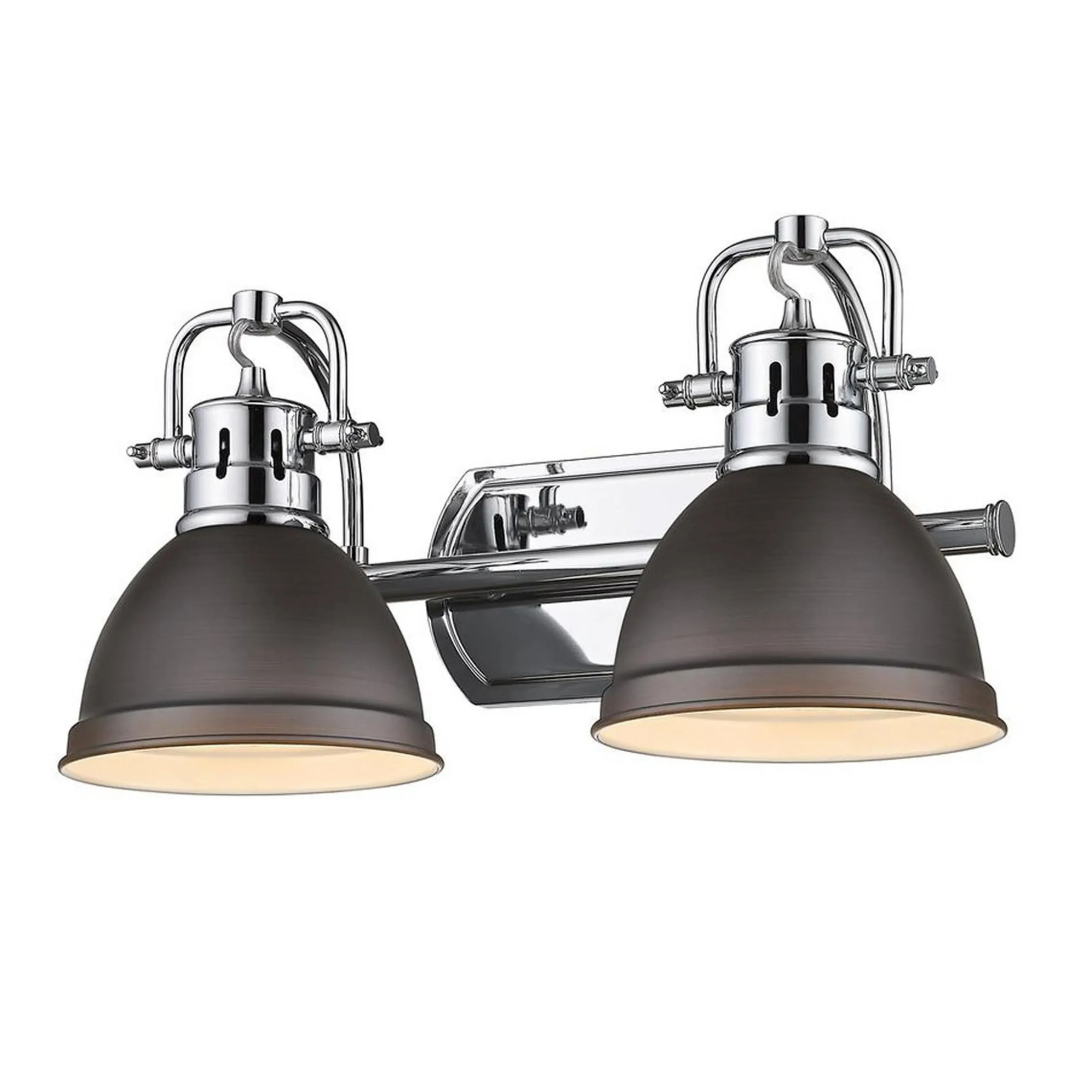 Classic Dome Shade Vanity Light - 2 Light