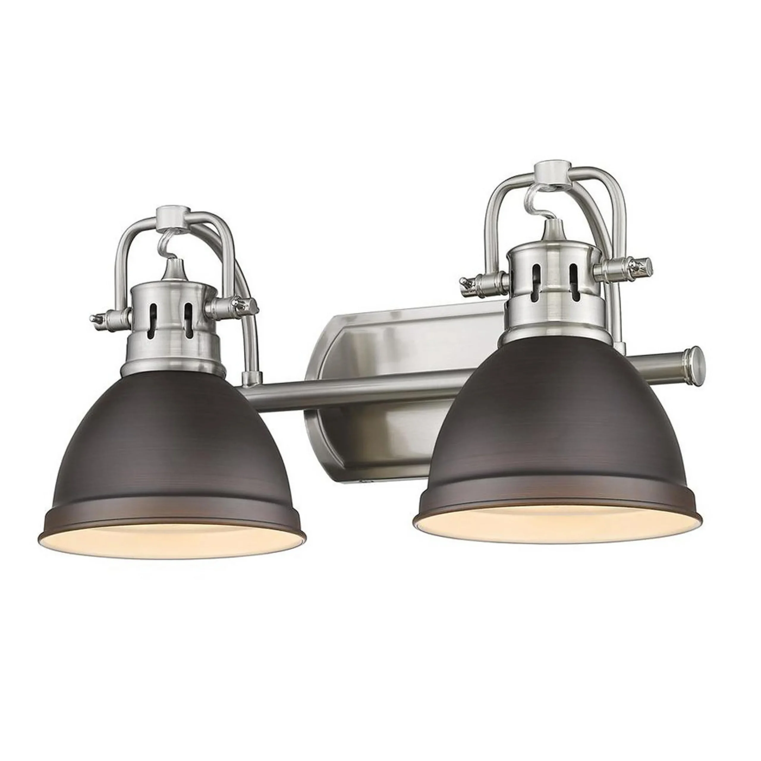 Classic Dome Shade Vanity Light - 2 Light