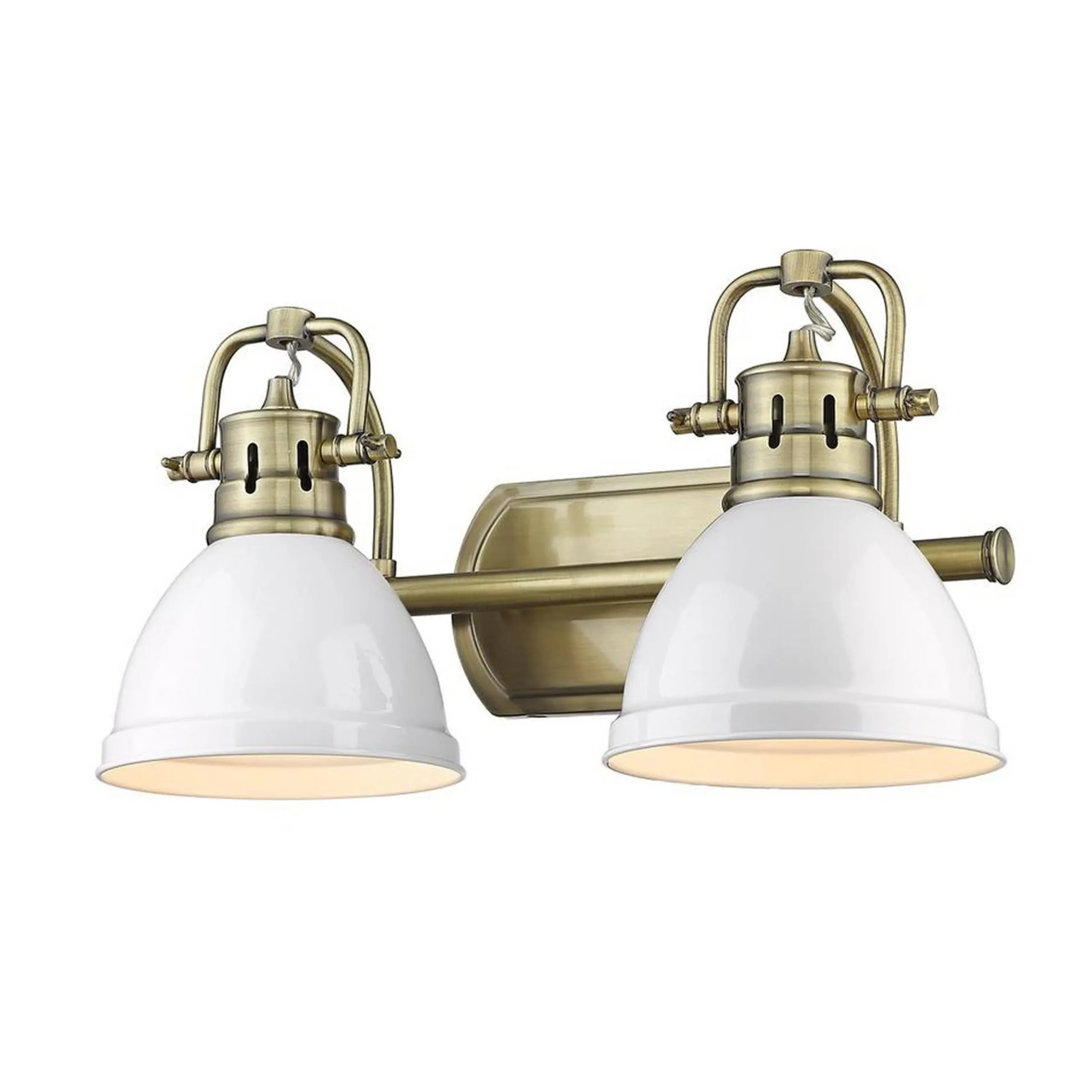 Classic Dome Shade Vanity Light - 2 Light