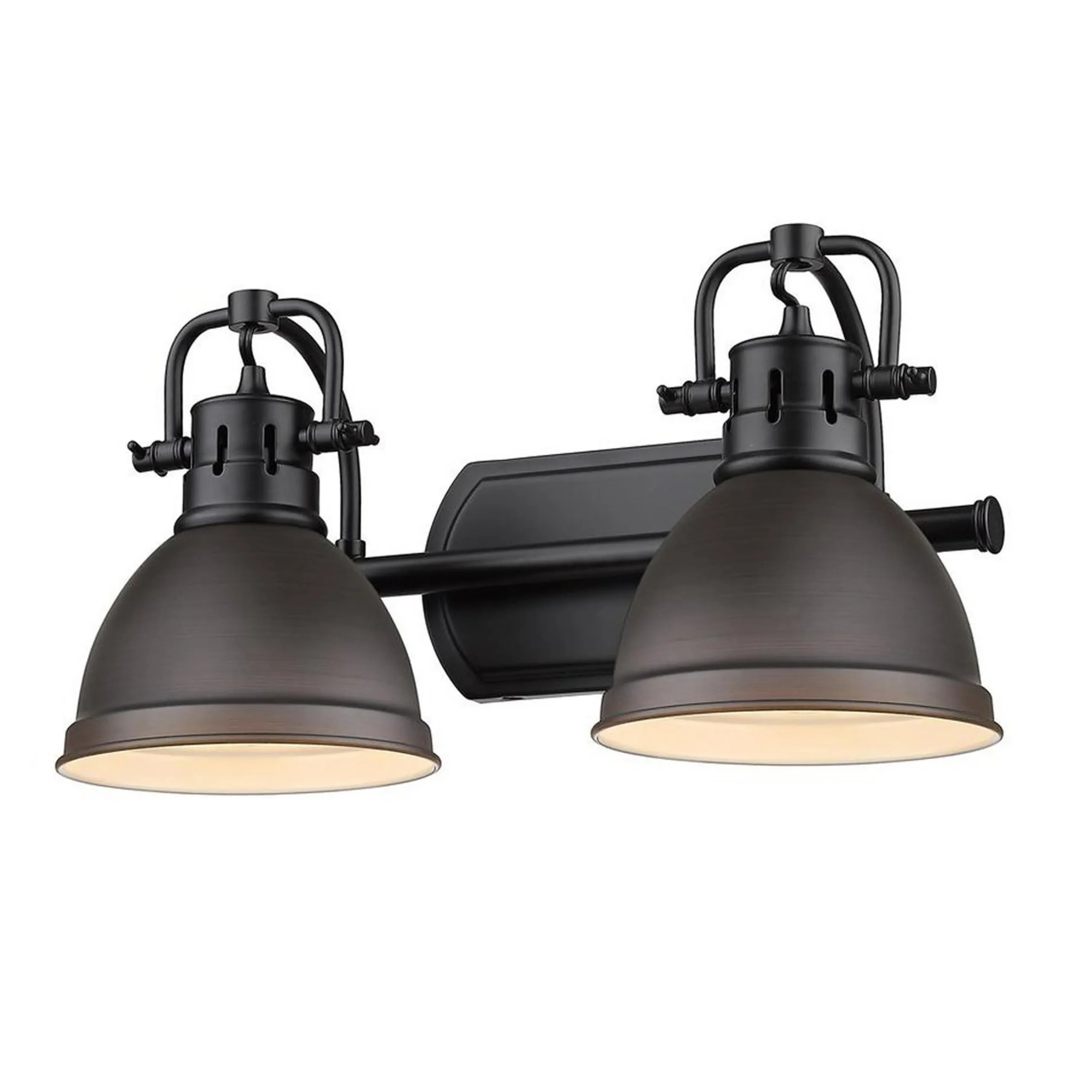 Classic Dome Shade Vanity Light - 2 Light