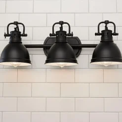 Classic Dome Shade Vanity Light - 3 Light