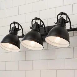 Classic Dome Shade Vanity Light - 3 Light