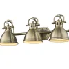 Classic Dome Shade Vanity Light - 3 Light