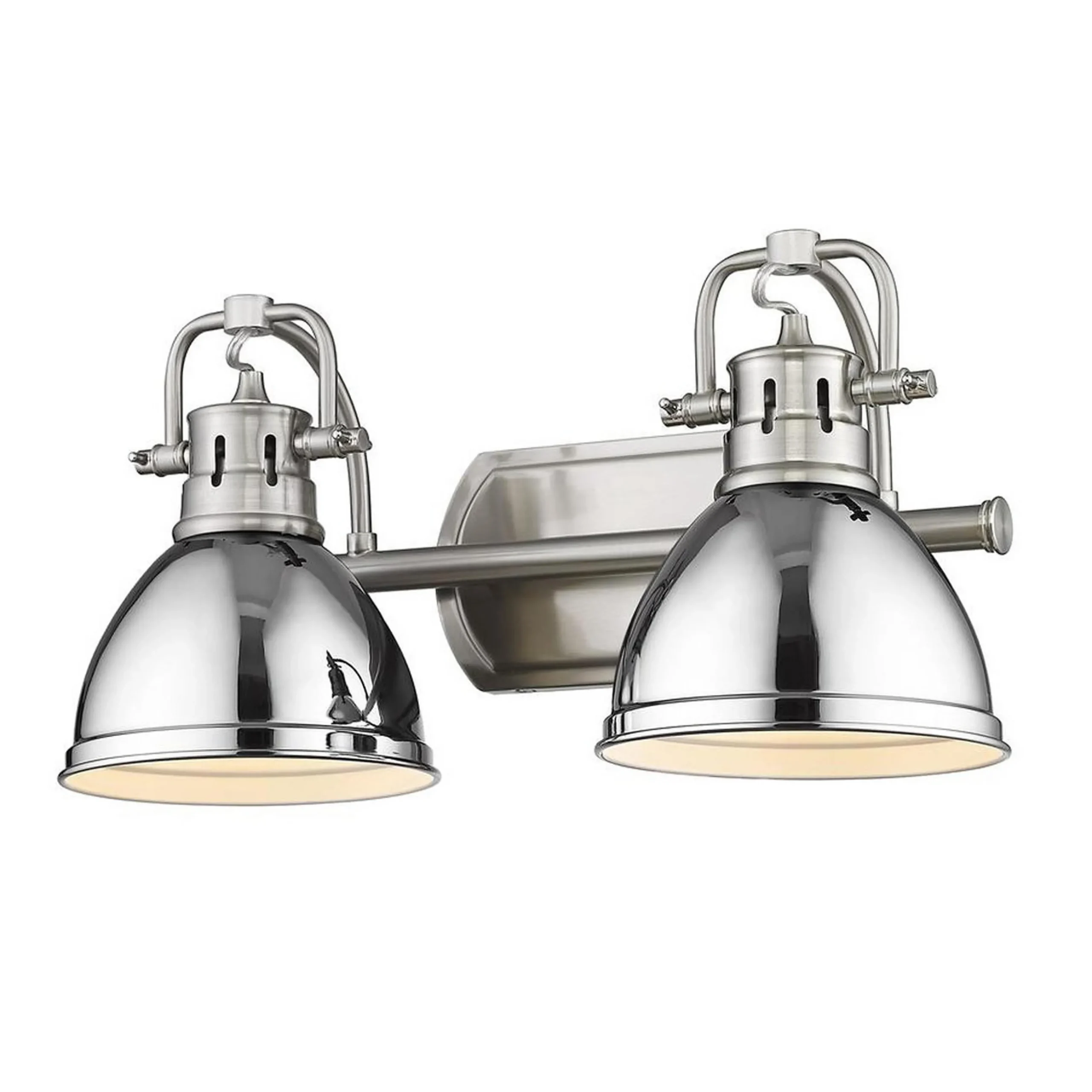 Classic Dome Shade Vanity Light - 2 Light