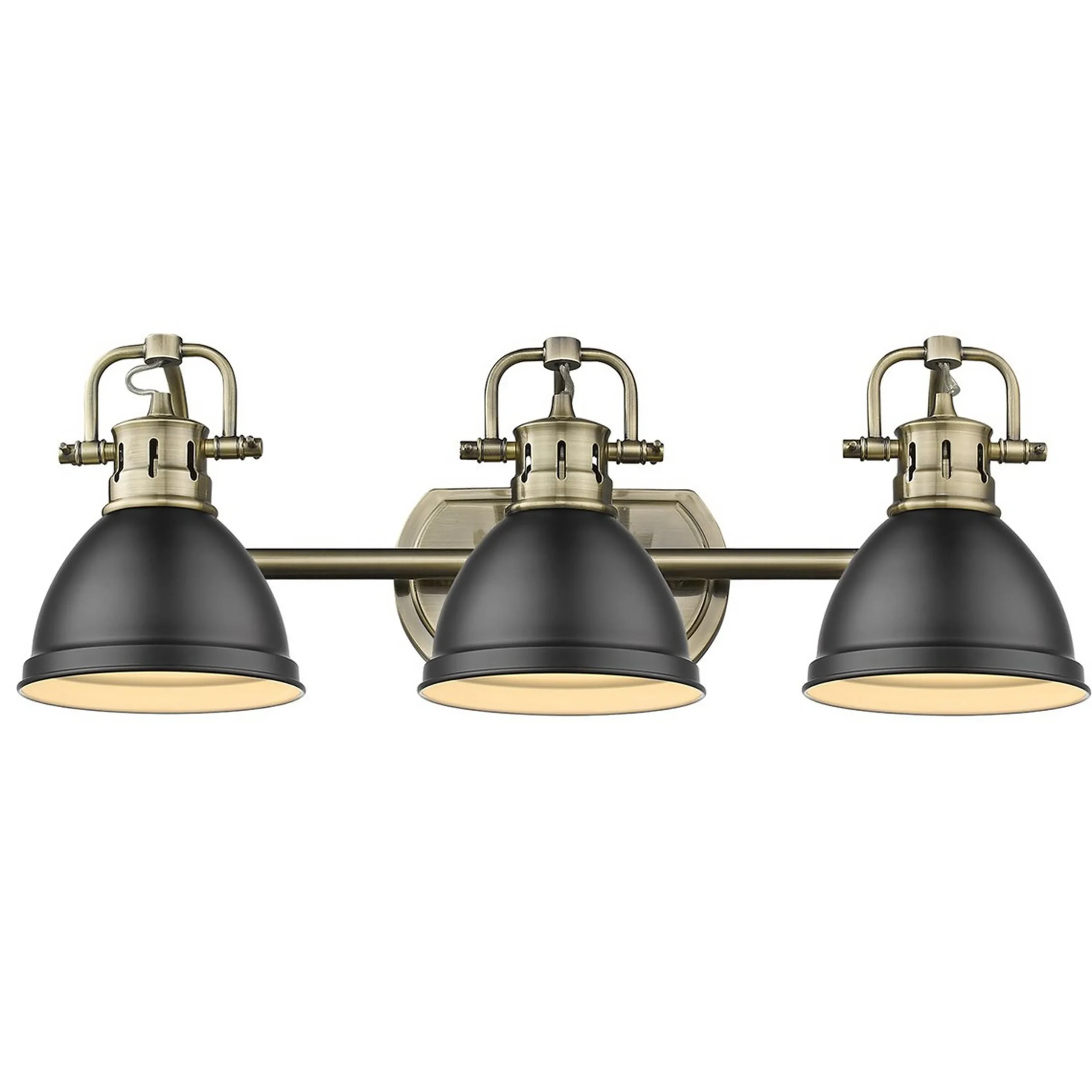 Classic Dome Shade Vanity Light - 3 Light
