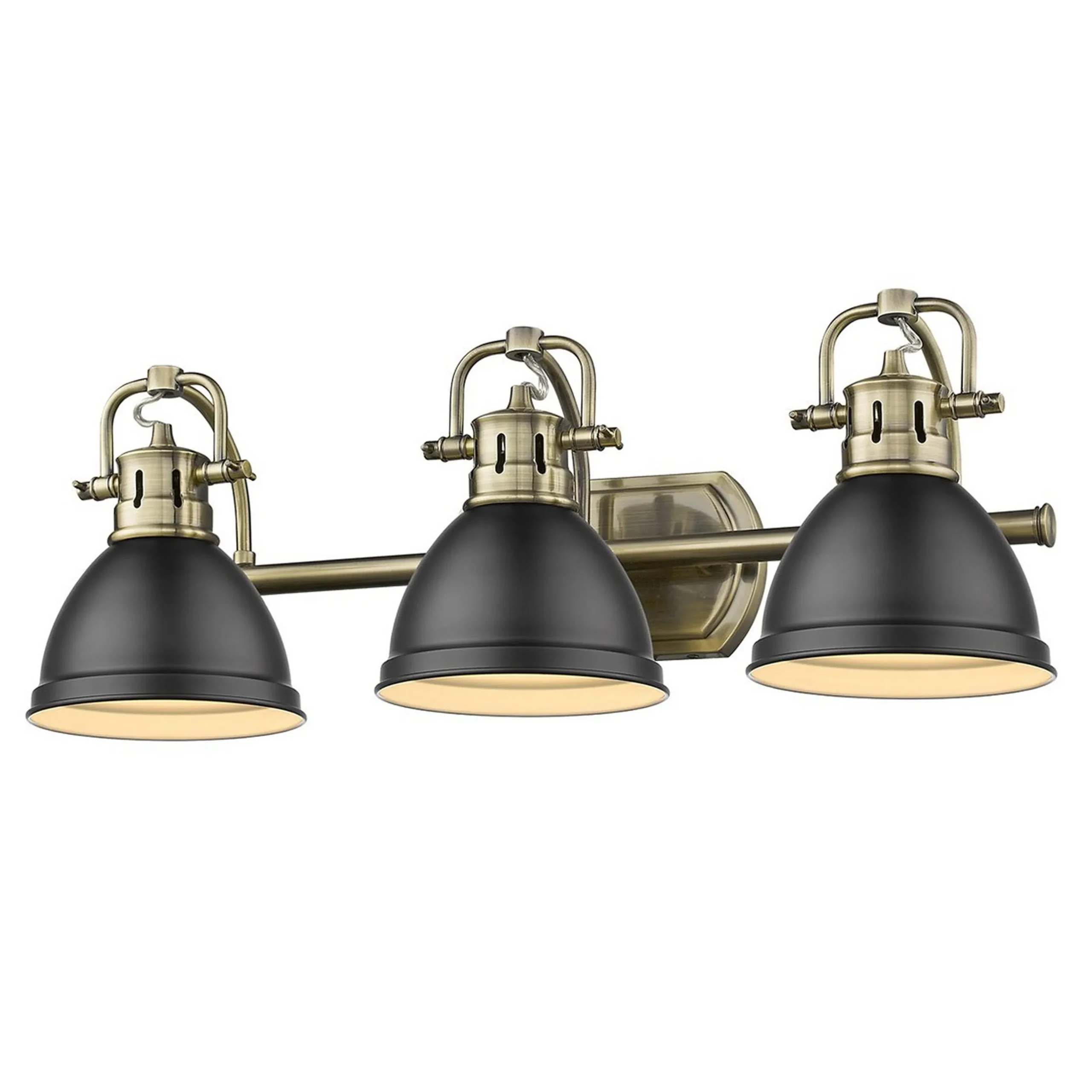 Classic Dome Shade Vanity Light - 3 Light