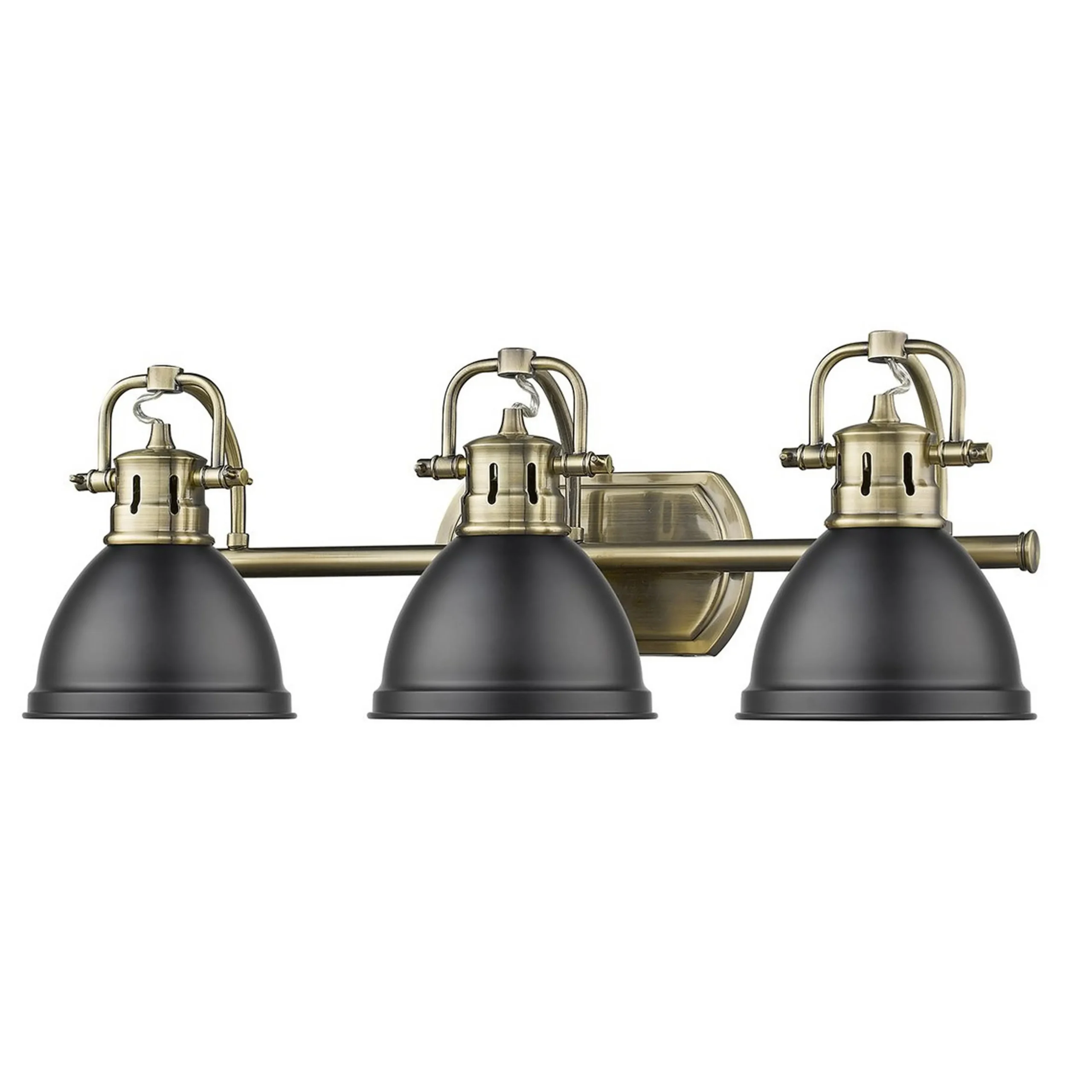 Classic Dome Shade Vanity Light - 3 Light