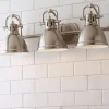 Classic Dome Shade Vanity Light - 3 Light