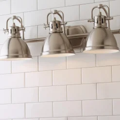 Classic Dome Shade Vanity Light - 3 Light