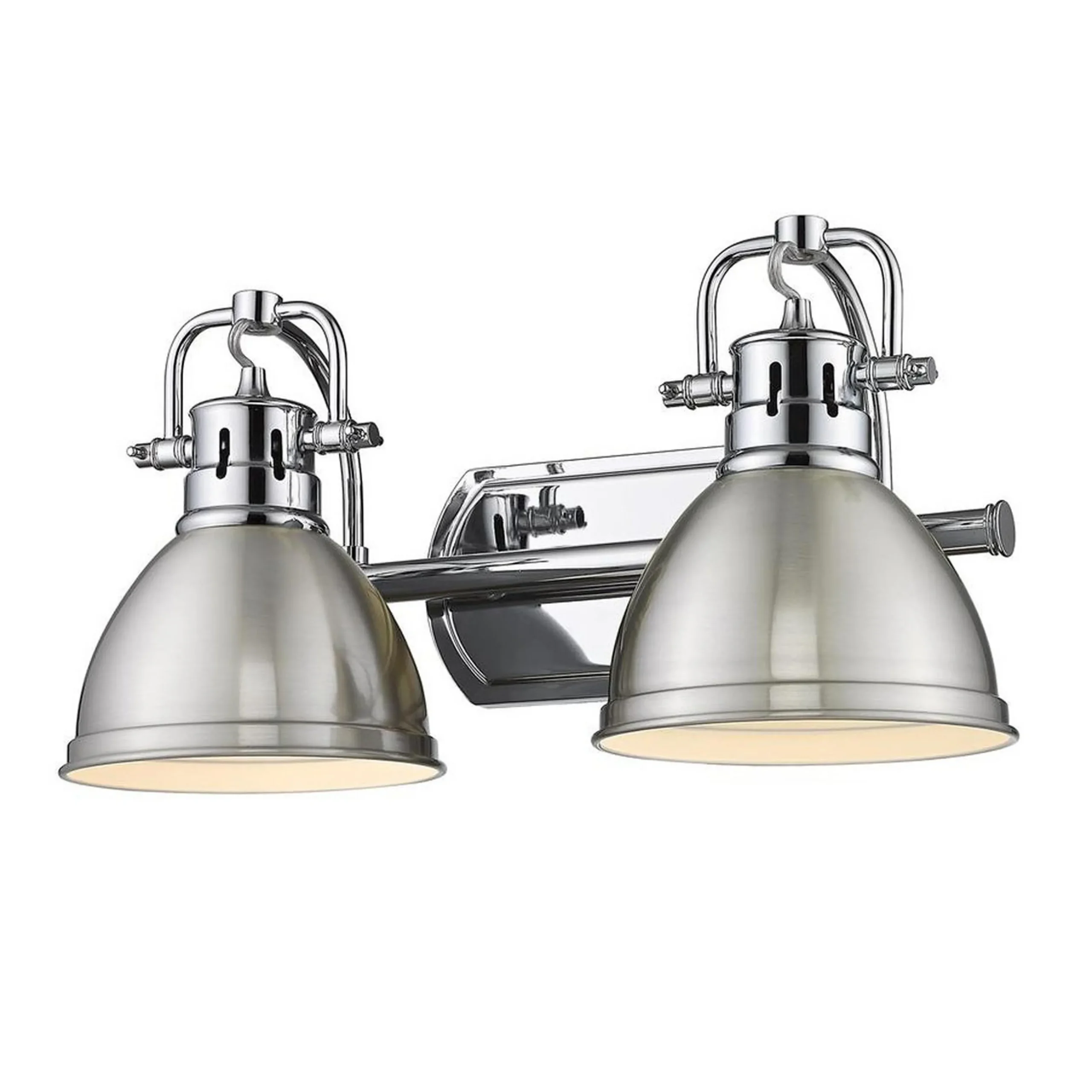Classic Dome Shade Vanity Light - 2 Light