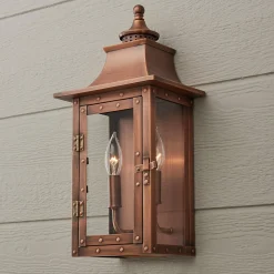 Classic Vented Hood Outdoor Sconce - Small