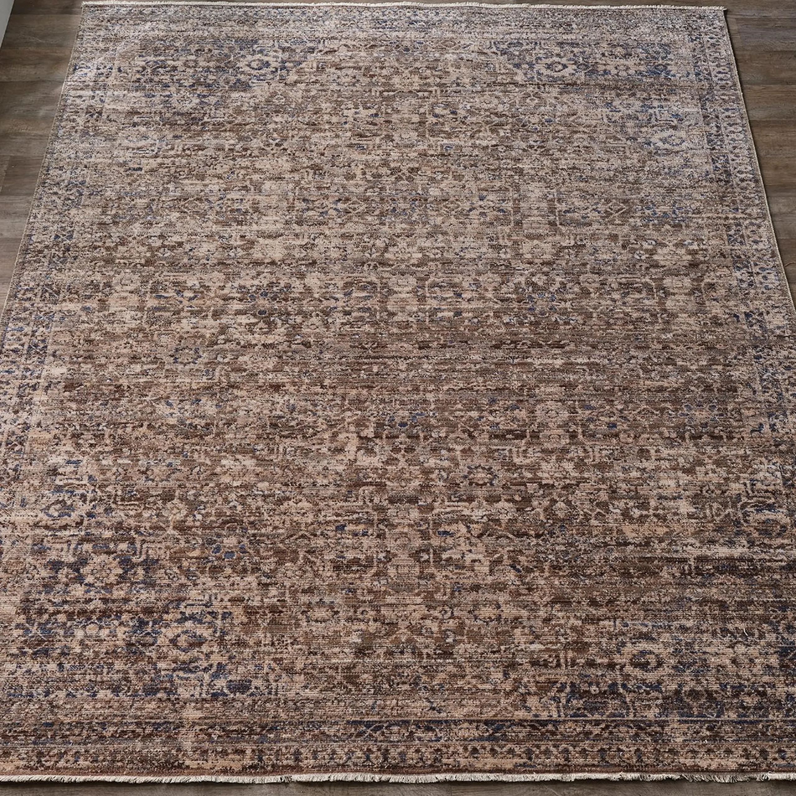 Classically Cool Neutral Rug