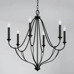 Claude Chandelier - 6 Light