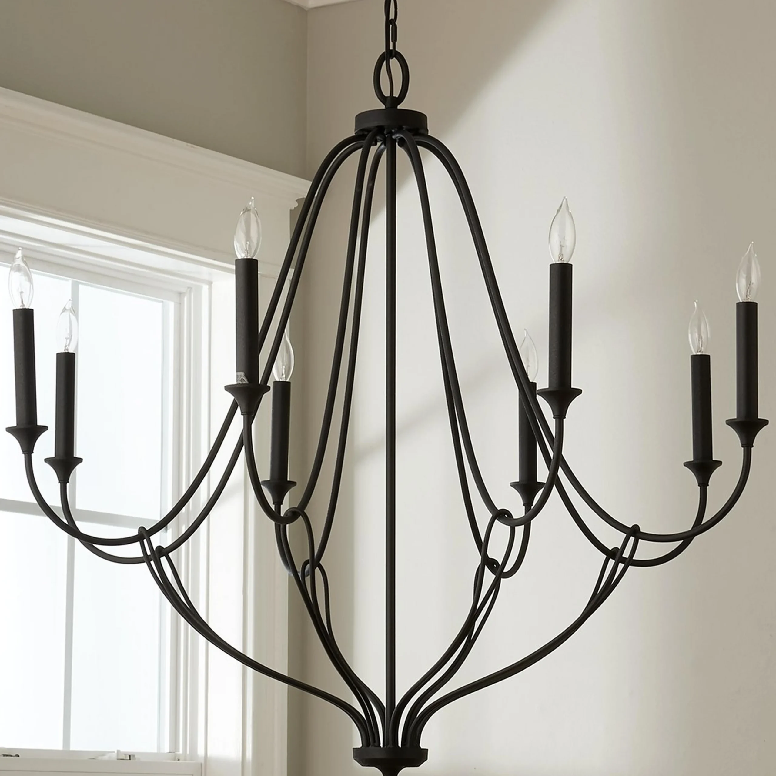 Claude Chandelier - 8 Light