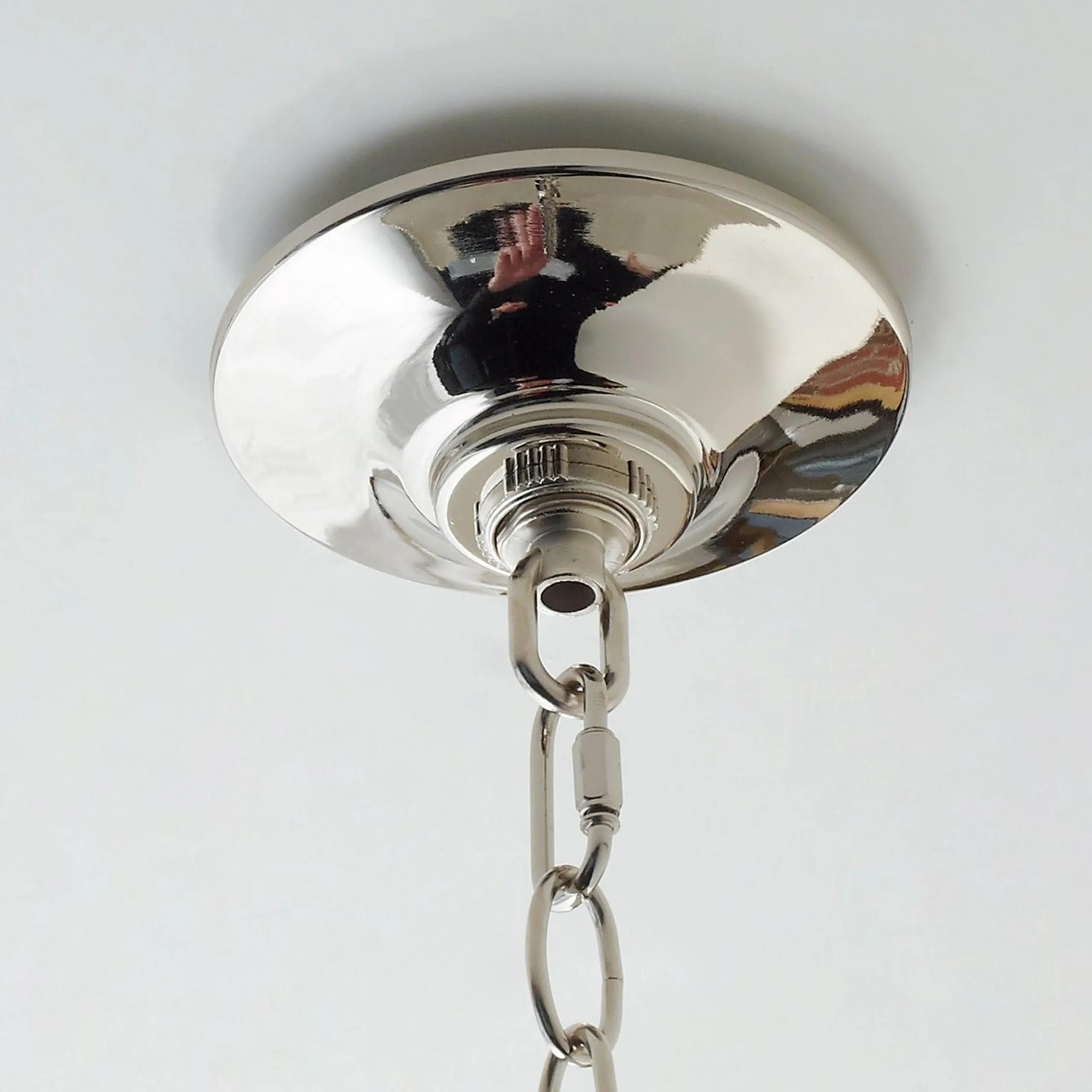 Clear Glass Globe Industrial Pendant