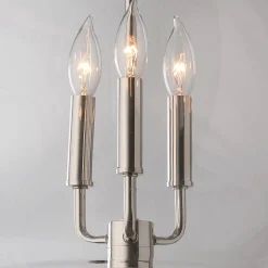 Clear Glass Sphere Chandelier