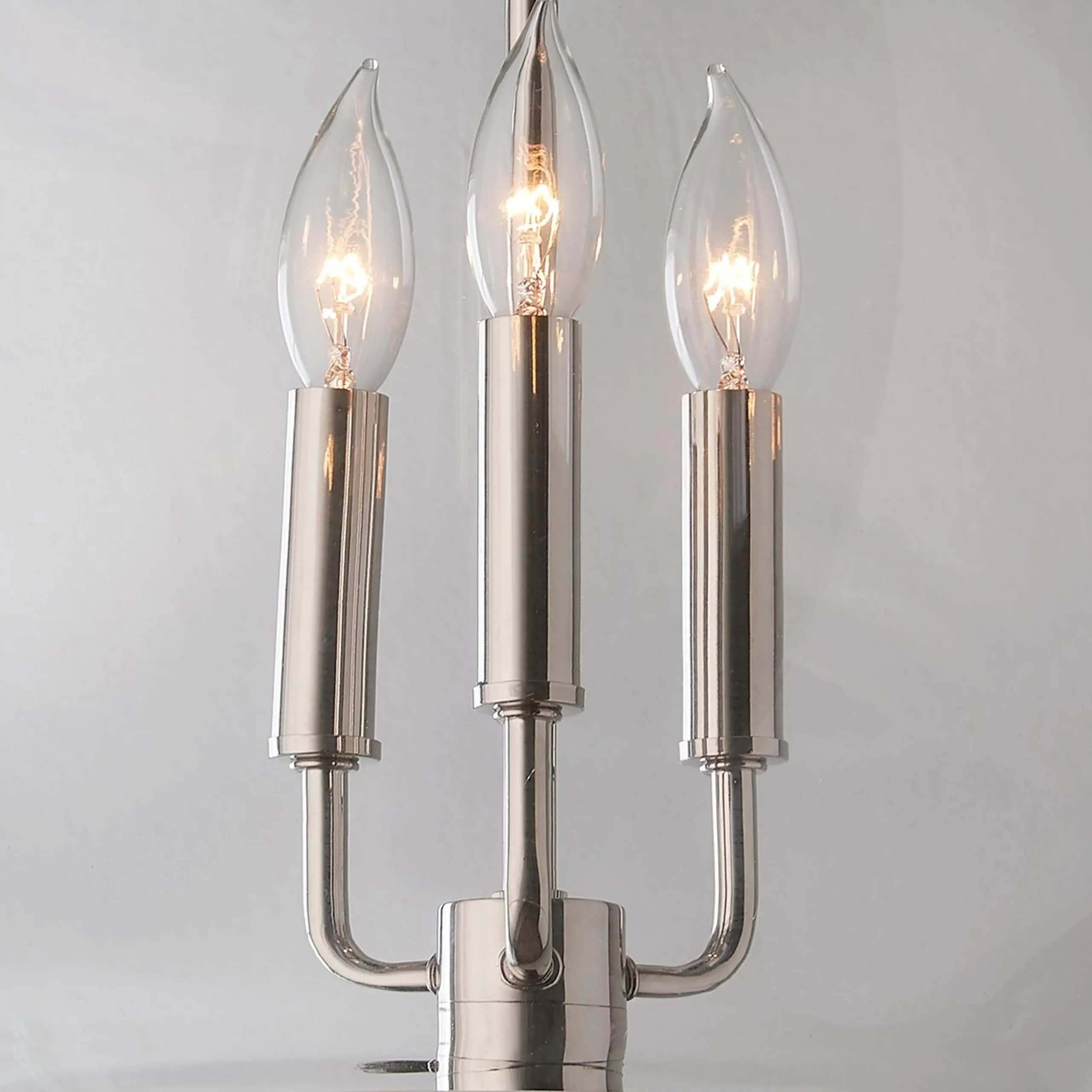 Clear Glass Sphere Chandelier