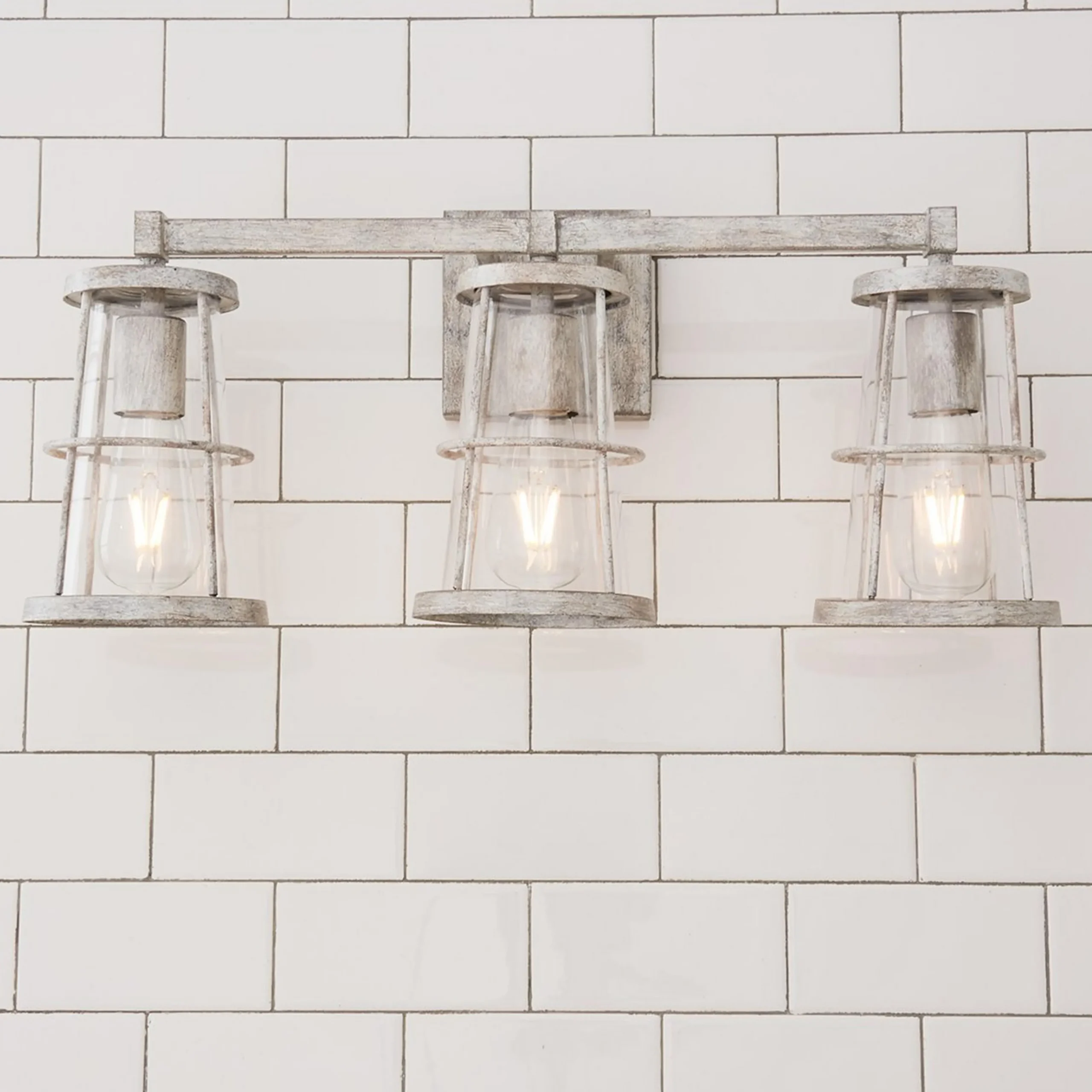 Coastal Cottage Vanity Light - 3 Light