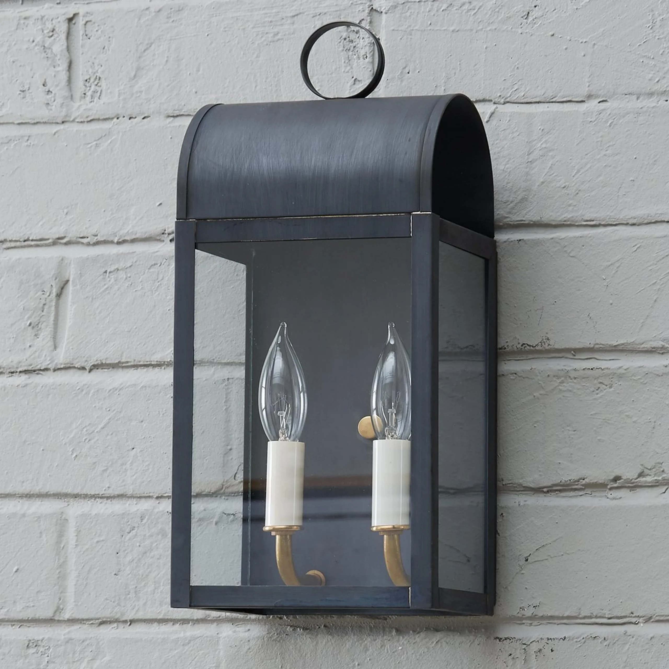 Colonial Metalcrafts Arched Outdoor Sconce - Large