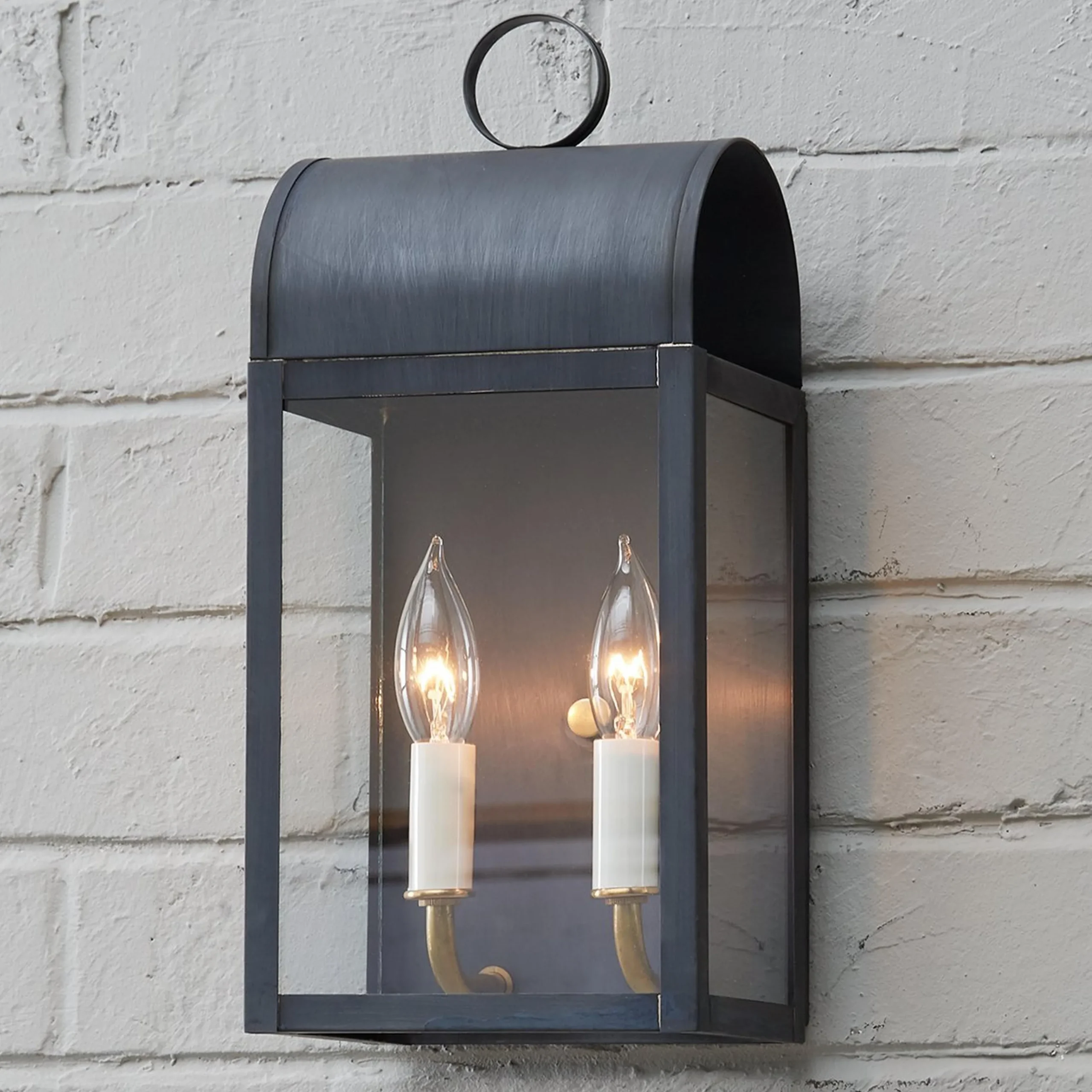 Colonial Metalcrafts Arched Outdoor Sconce - Large