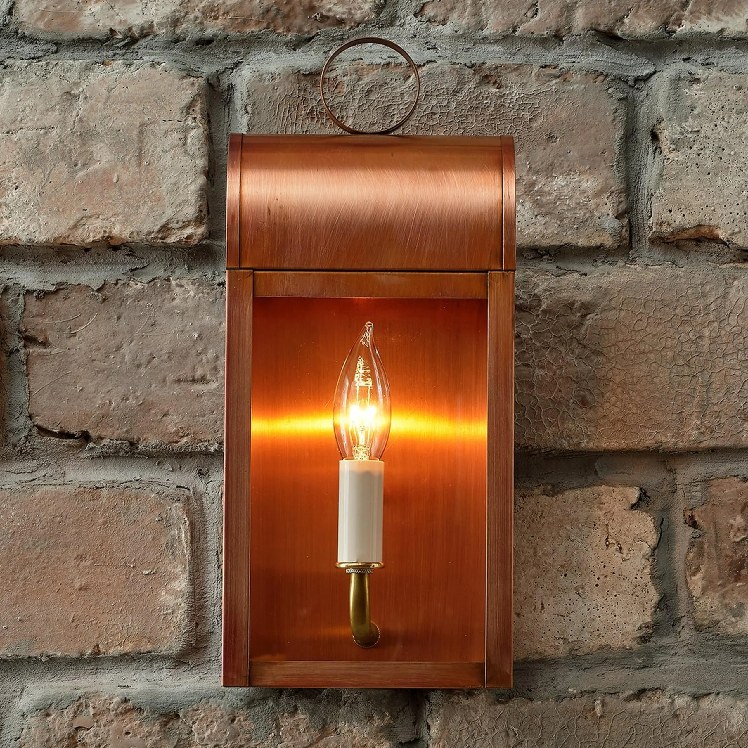 Colonial Metalcrafts Arched Outdoor Sconce - Small