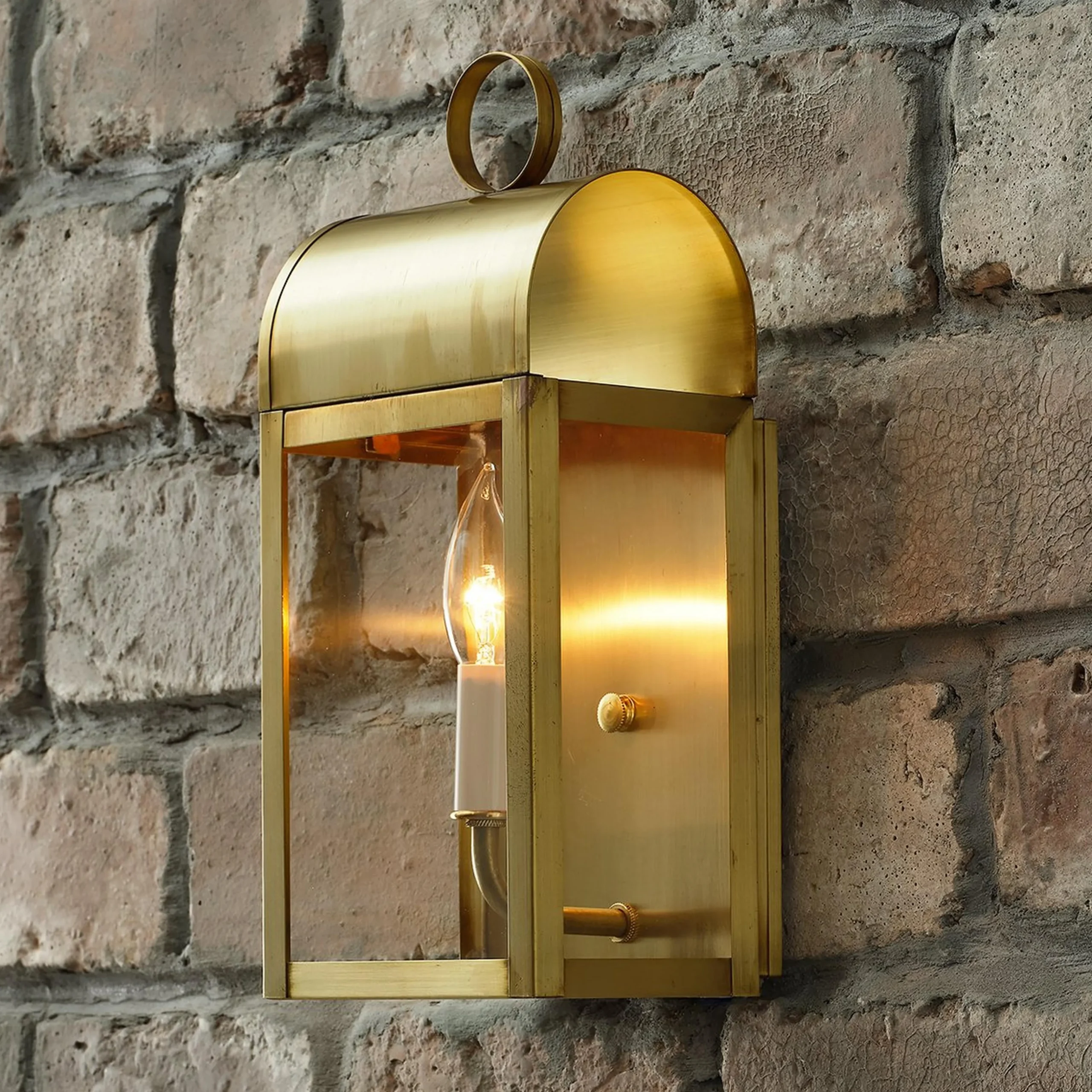 Colonial Metalcrafts Arched Outdoor Sconce - Small