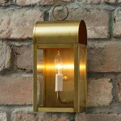 Colonial Metalcrafts Arched Outdoor Sconce - Small