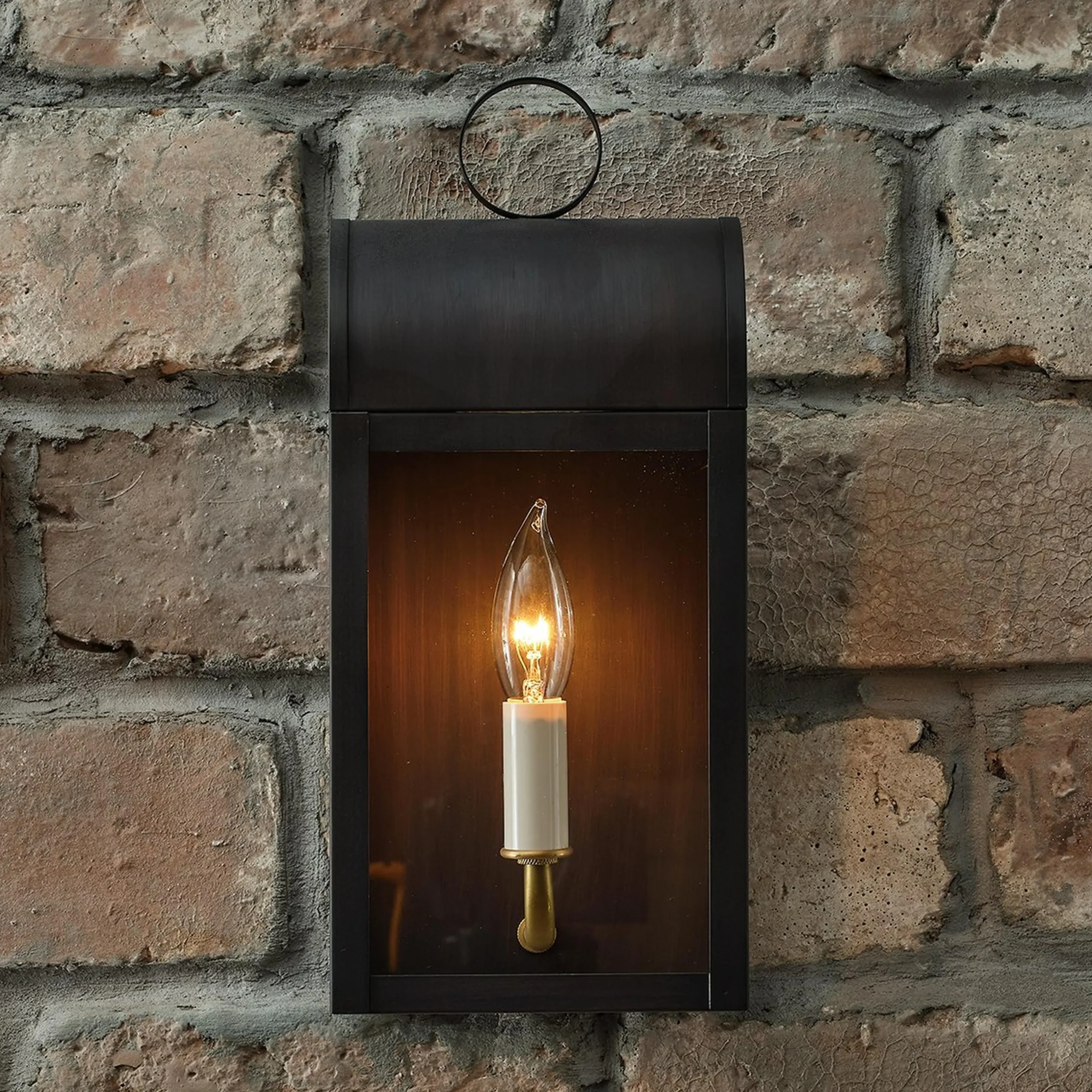 Colonial Metalcrafts Arched Outdoor Sconce - Small