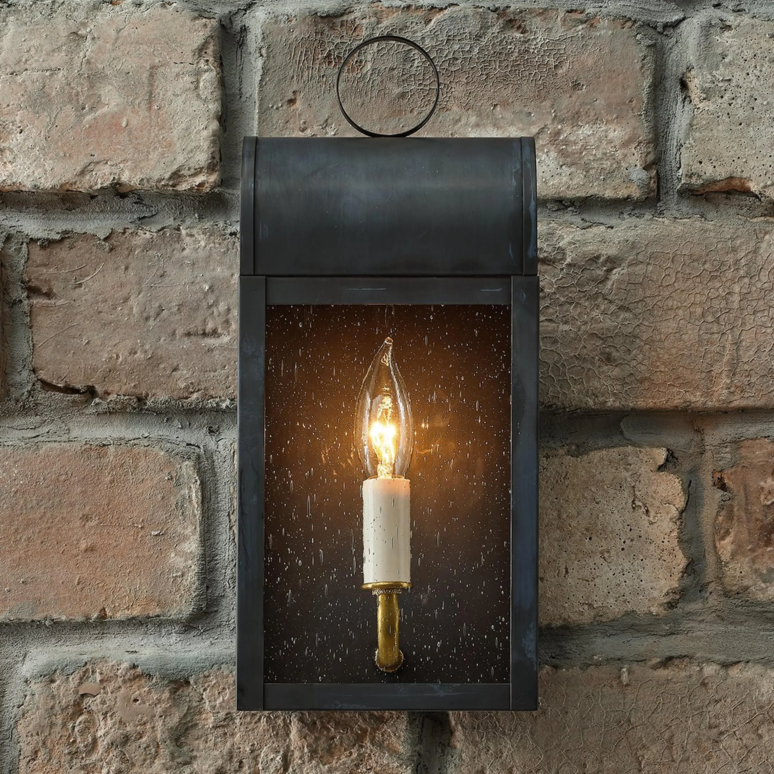 Colonial Metalcrafts Arched Outdoor Sconce - Small