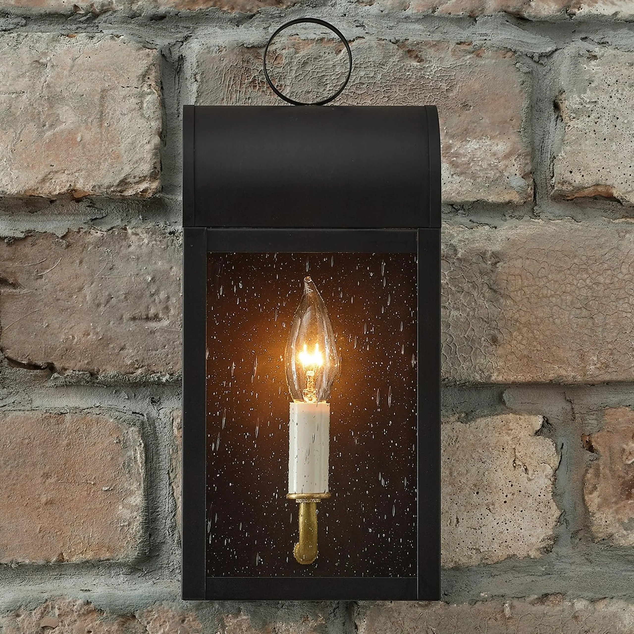 Colonial Metalcrafts Arched Outdoor Sconce - Small