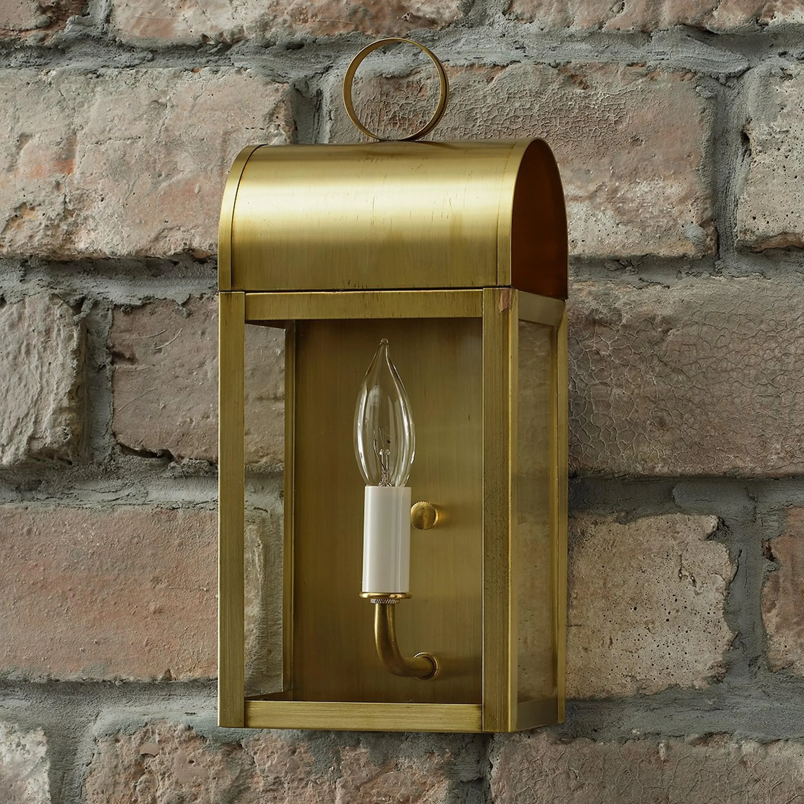 Colonial Metalcrafts Arched Outdoor Sconce - Small