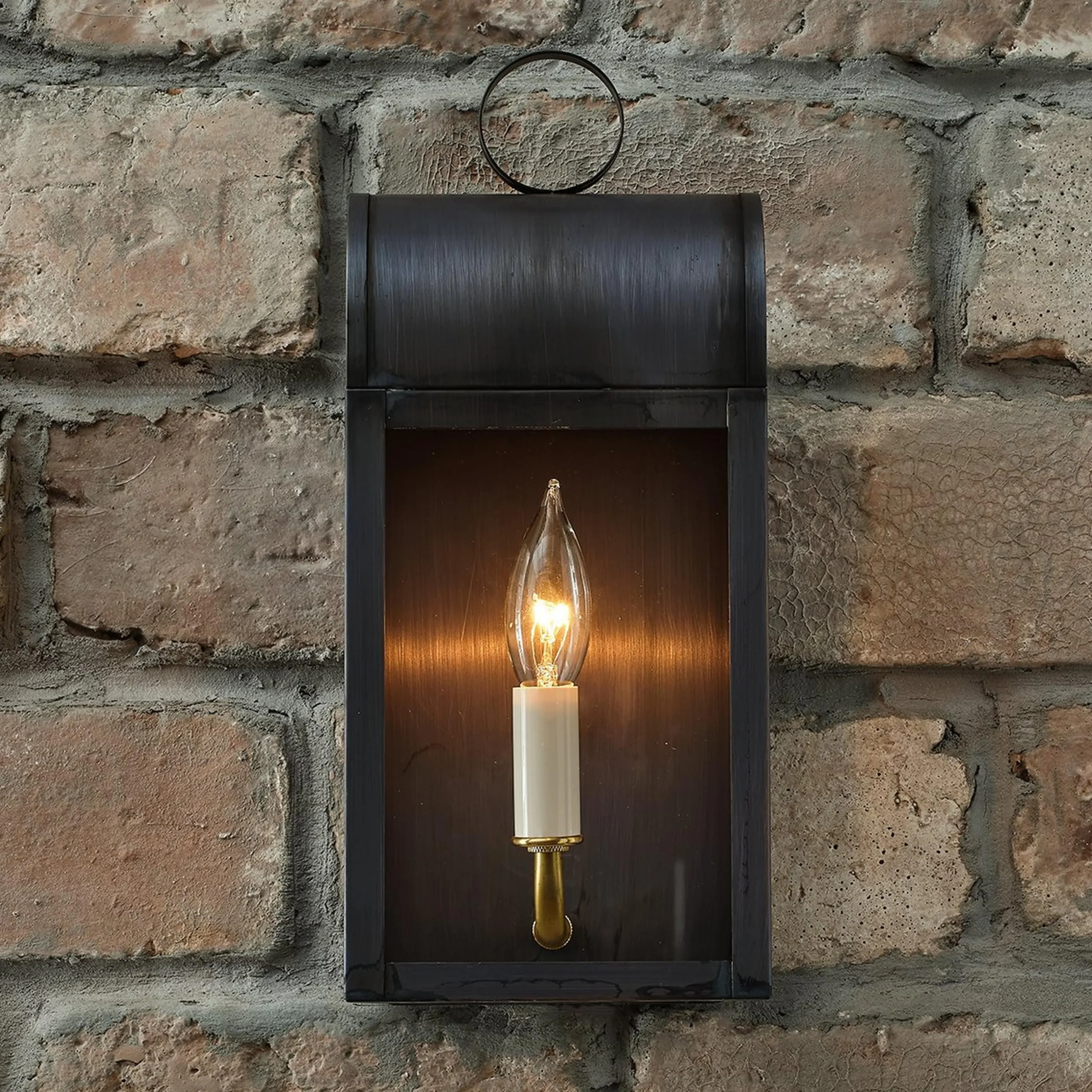 Colonial Metalcrafts Arched Outdoor Sconce - Small