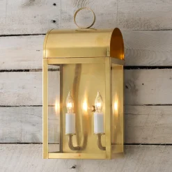 Colonial Metalcrafts Arched Outdoor Sconce - Large