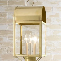 Colonial Metalcrafts Arched Outdoor Post Light