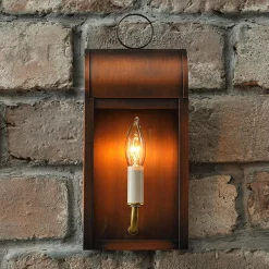 Colonial Metalcrafts Arched Outdoor Sconce - Small