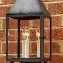 Colonial Metalcrafts Cape Outdoor Post Light