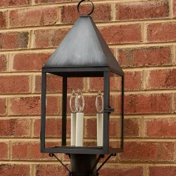 Colonial Metalcrafts Cape Outdoor Post Light